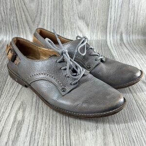 Frye Vintage Leather Oxford Flats
